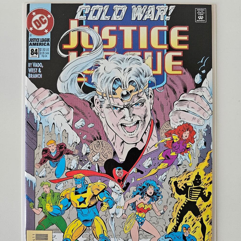 JUSTICE LEAGUE America #84 Jan 1994 DC Comics Cold War! VF/NM